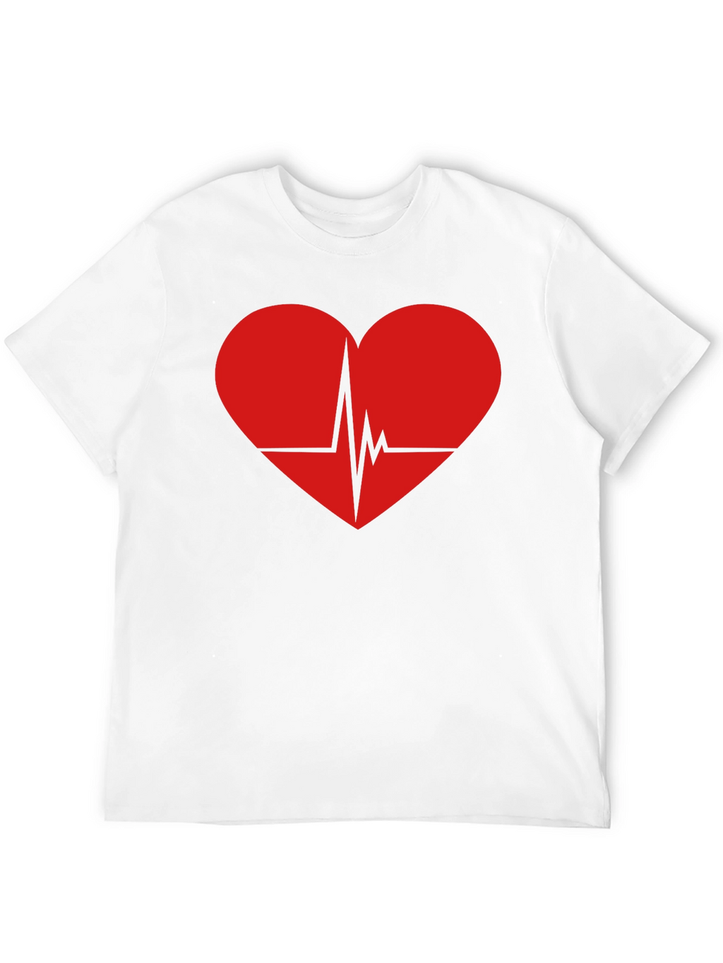 Heartbeat Graphic Tee - Black