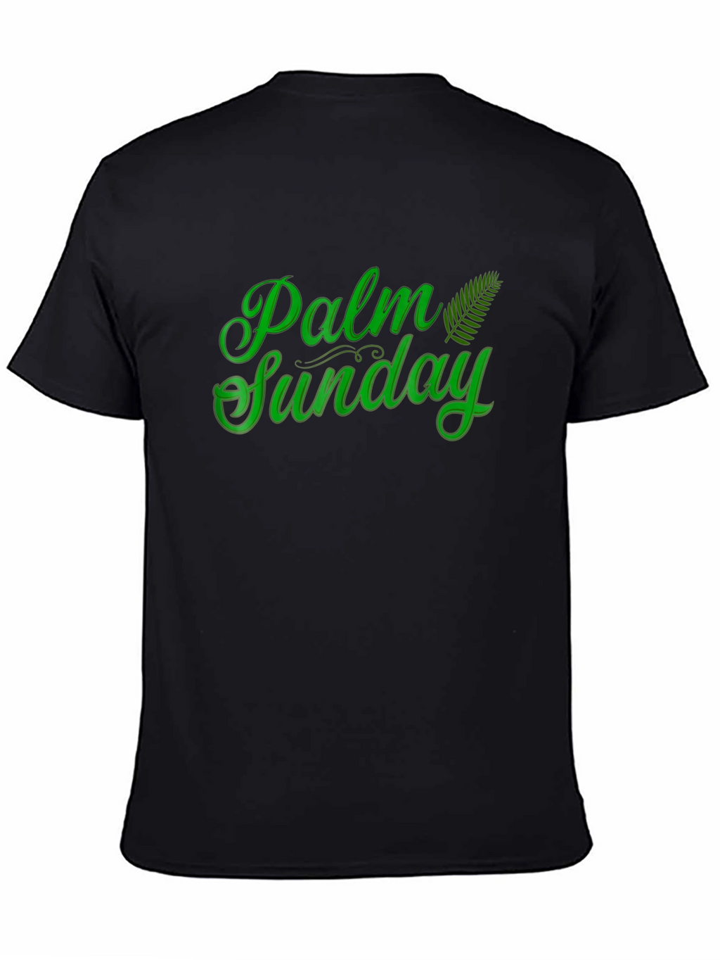 Palm Sunday Black T-Shirt