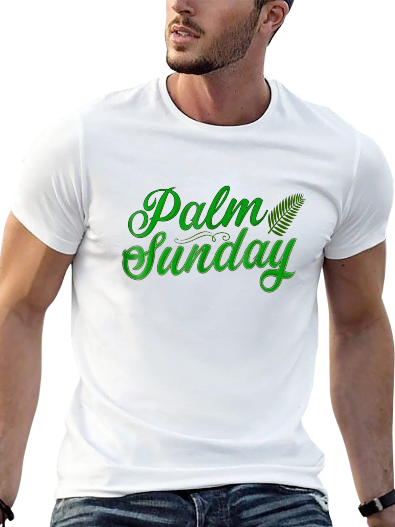 Palm Sunday Black T-Shirt