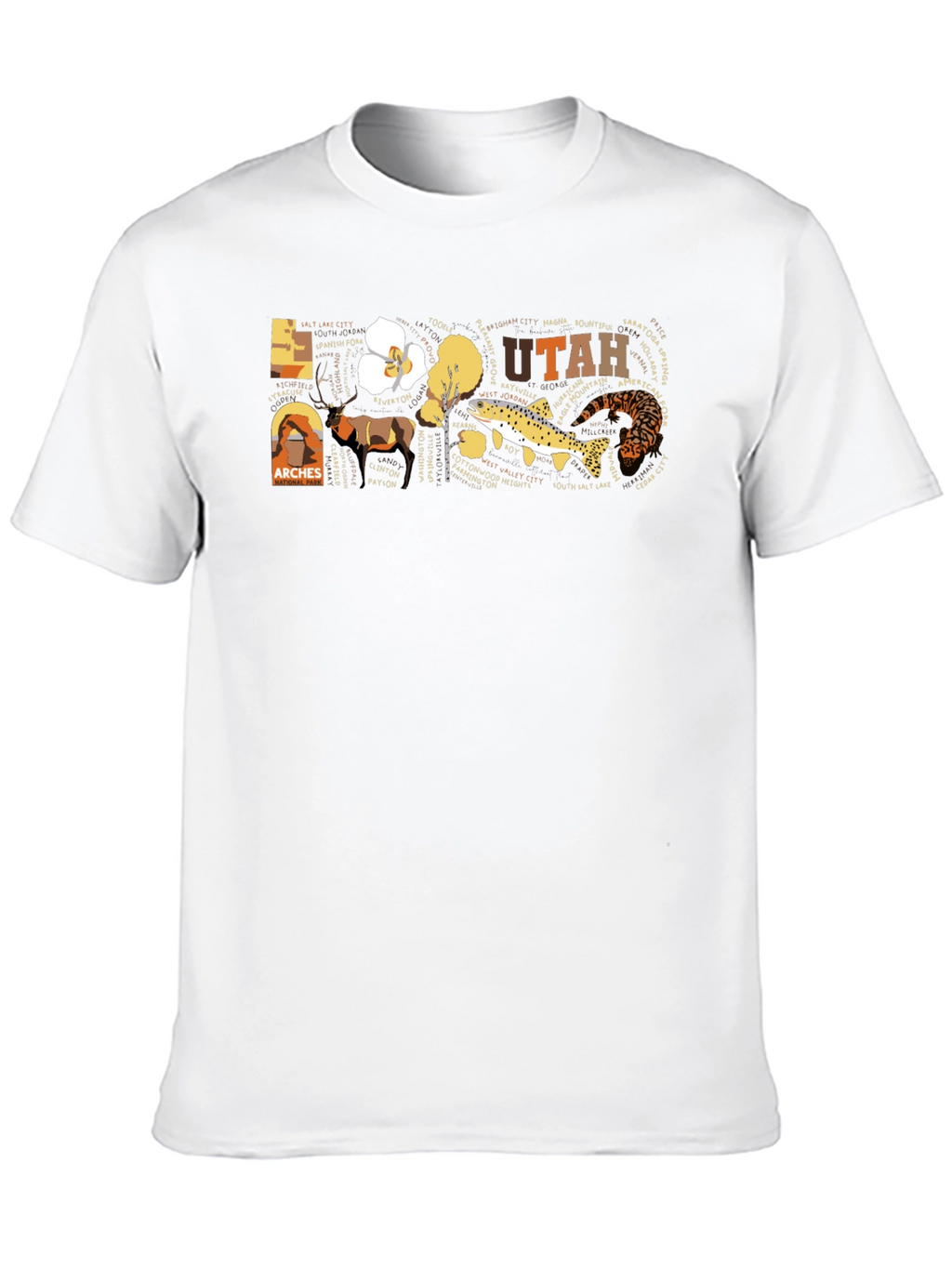 Utah State Pride Graphic Tee