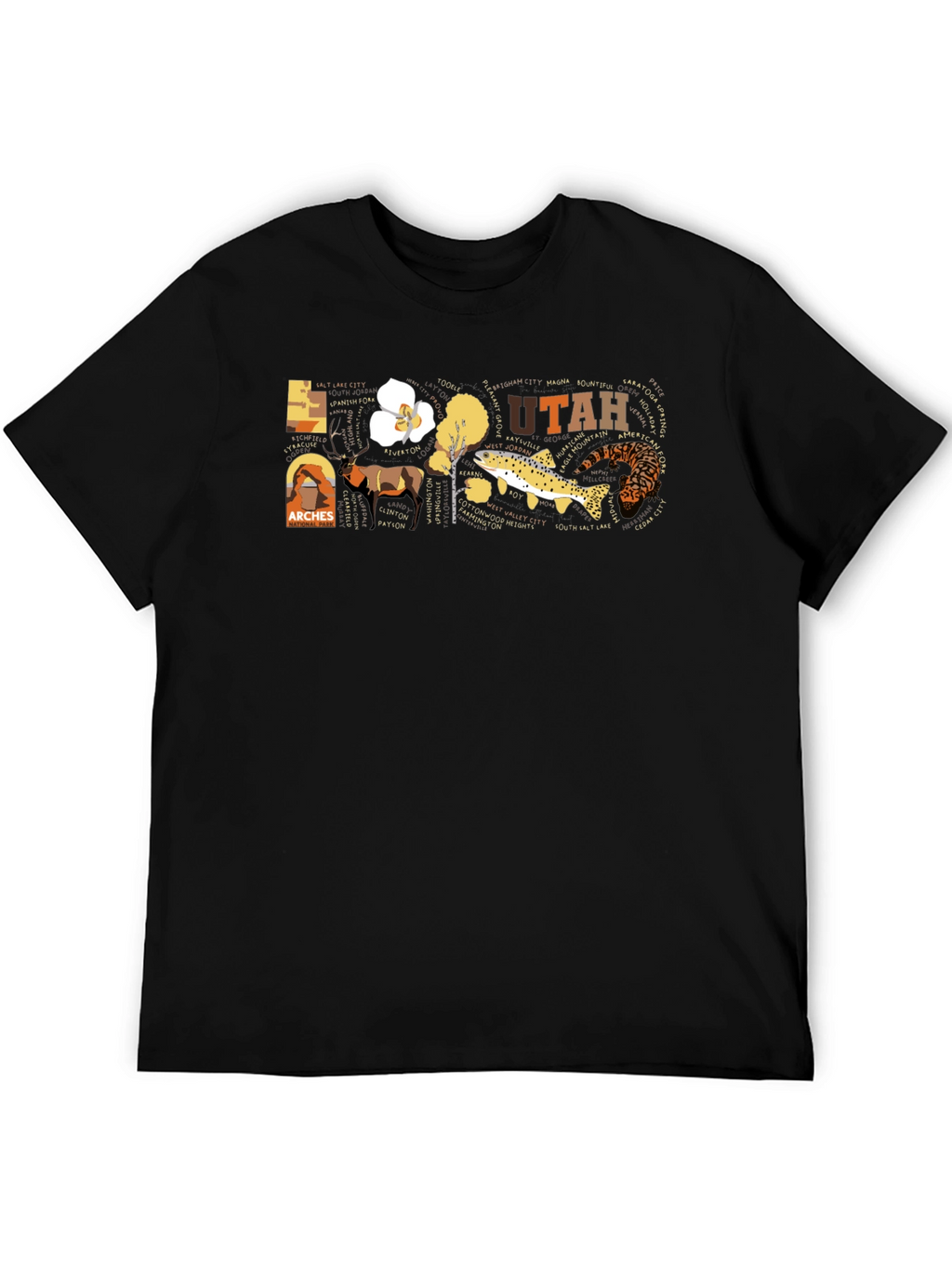 Utah State Pride Graphic Tee
