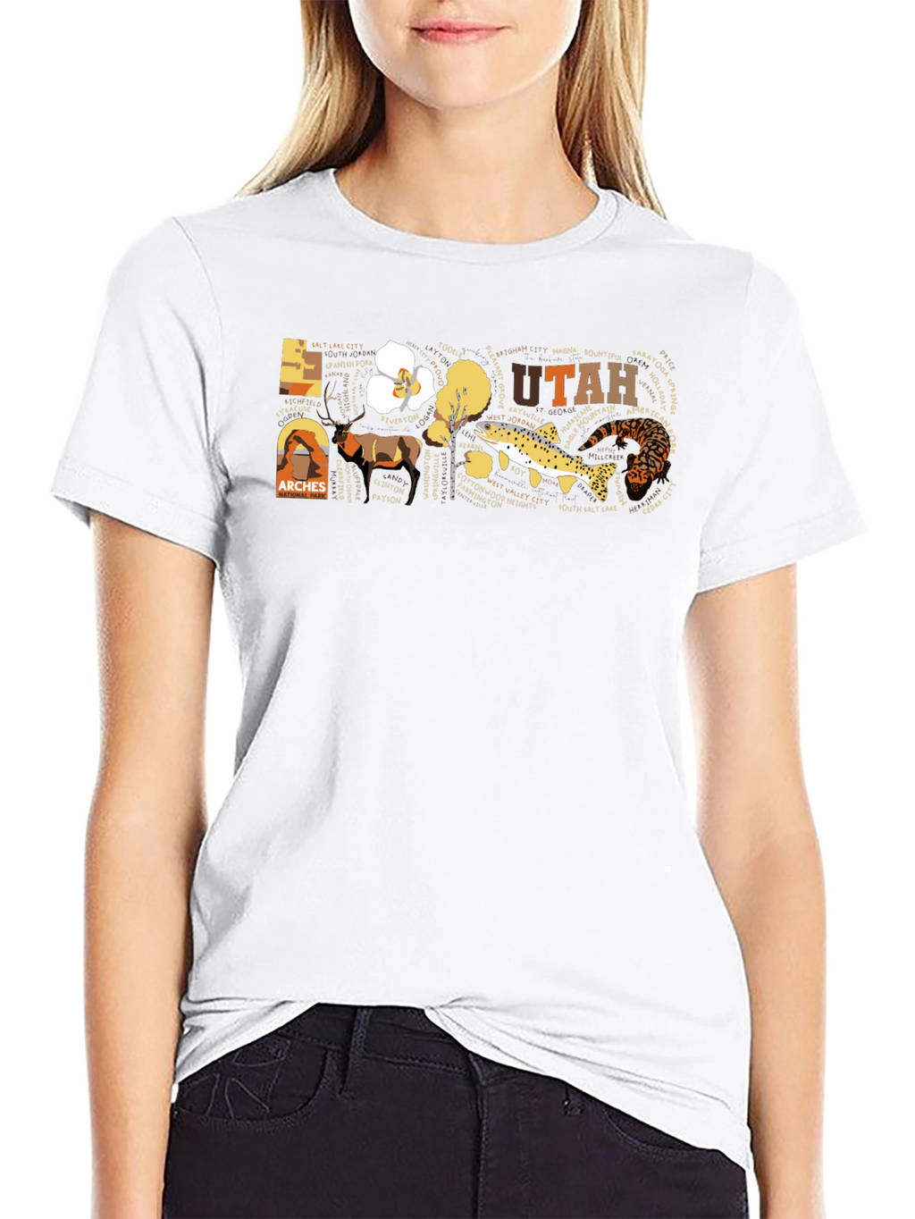 Utah State Pride Graphic Tee