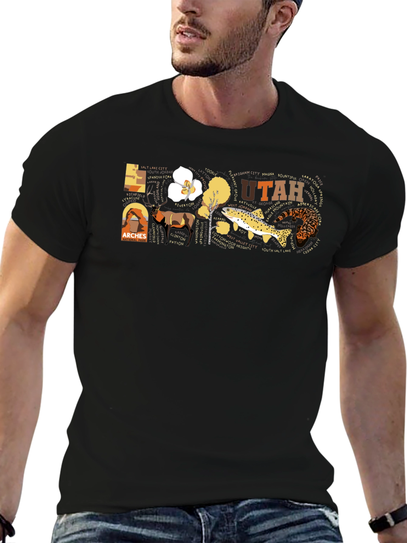 Utah State Pride Graphic Tee