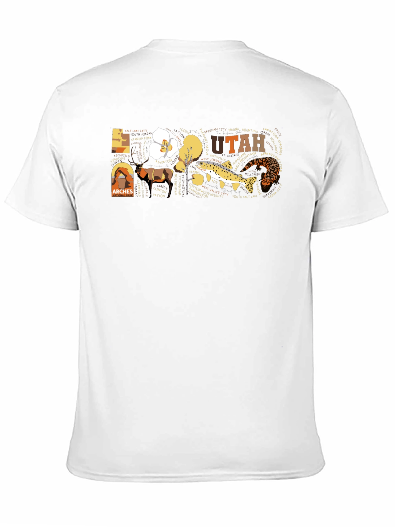 Utah State Pride Graphic Tee