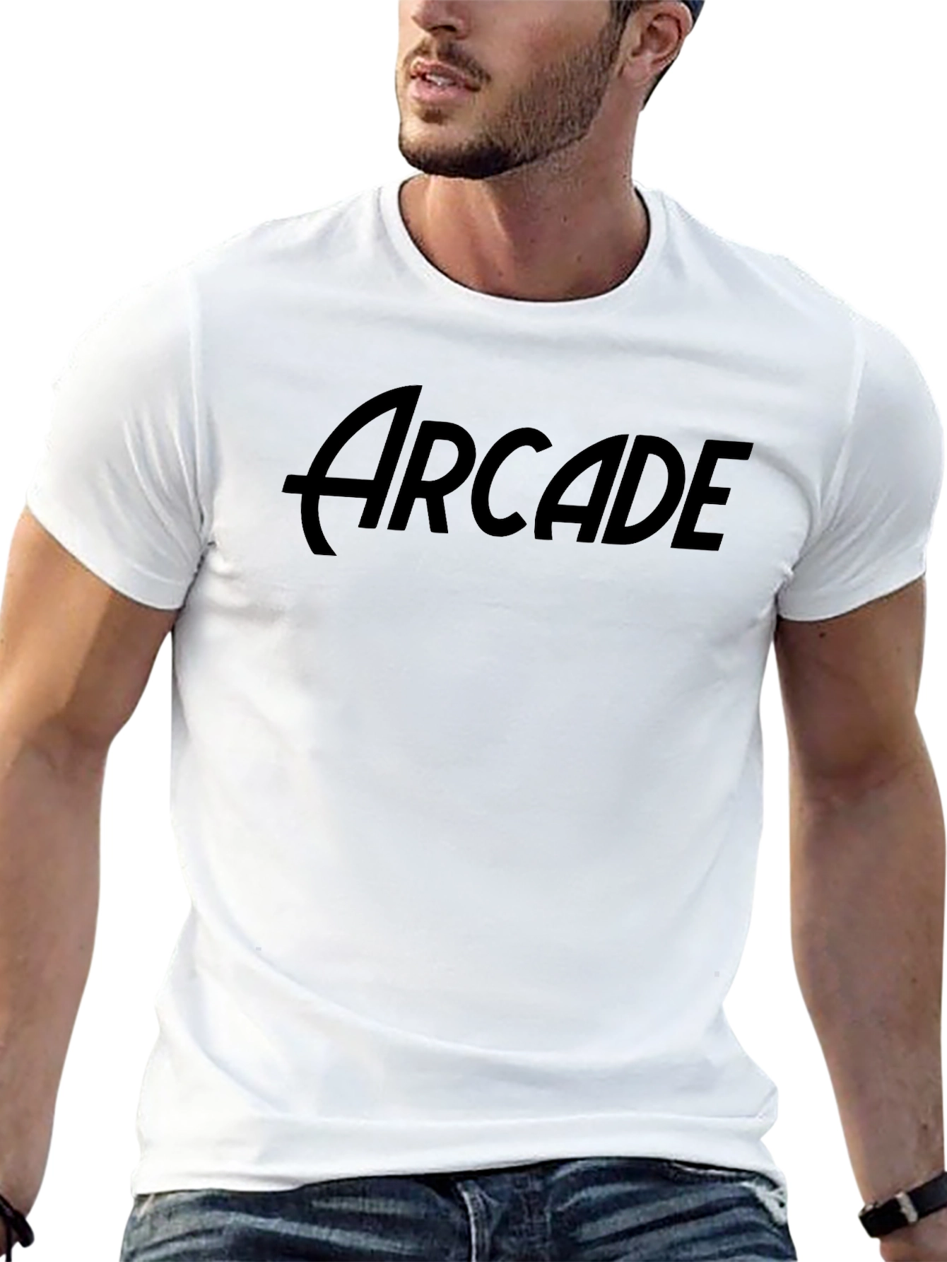 Arcade Graphic Tee - Retro Gaming Shirt