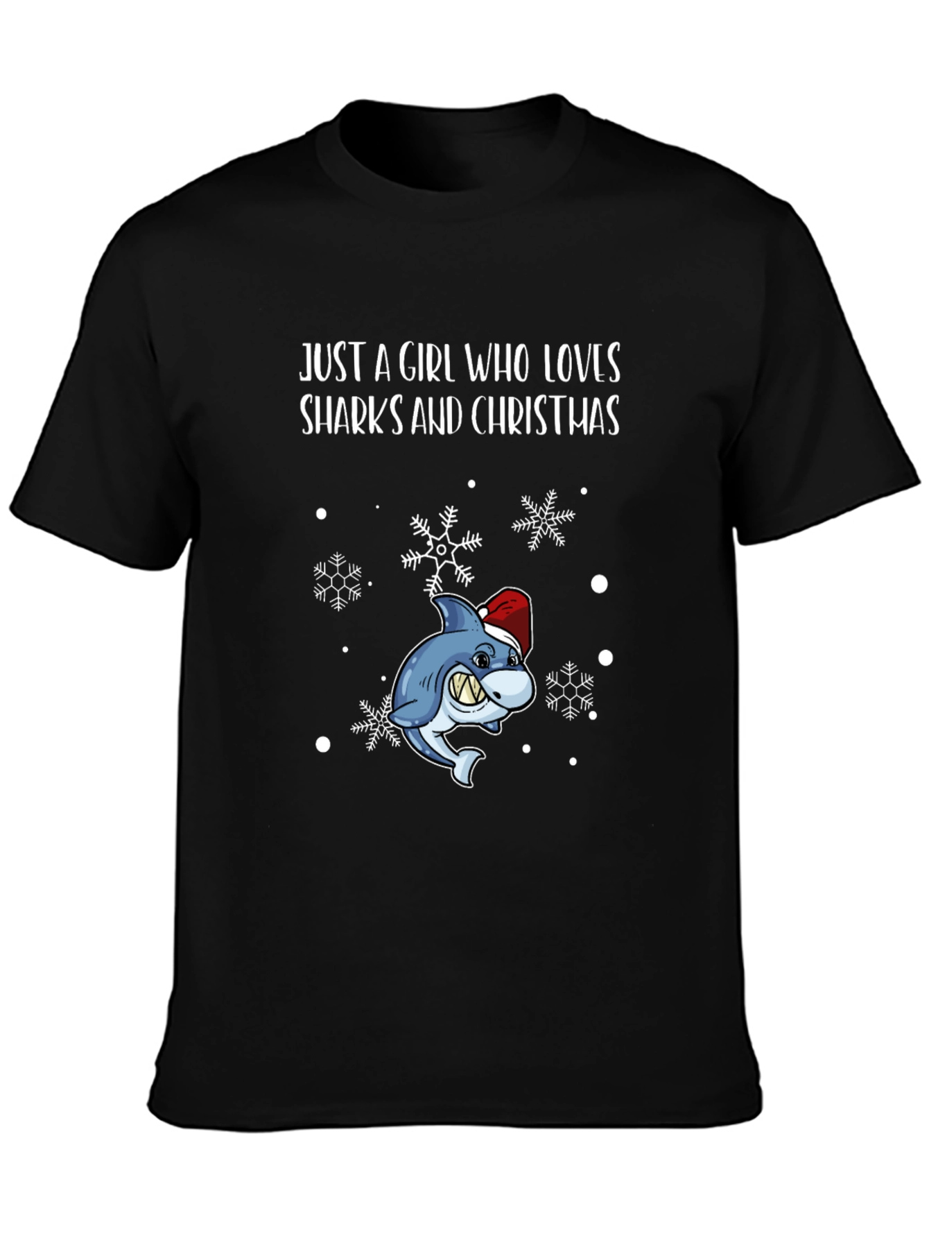 Shark Christmas T-Shirt