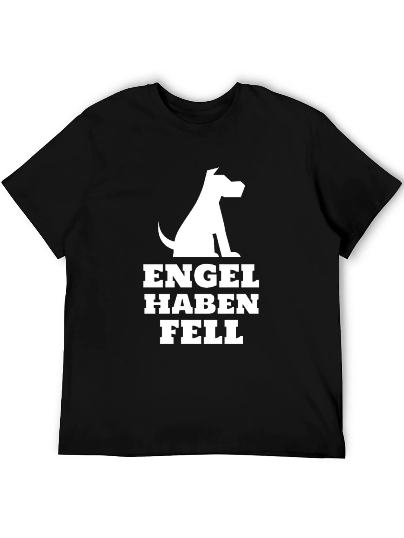 Engel Haben Fell T-Shirt Dog Lover Tee