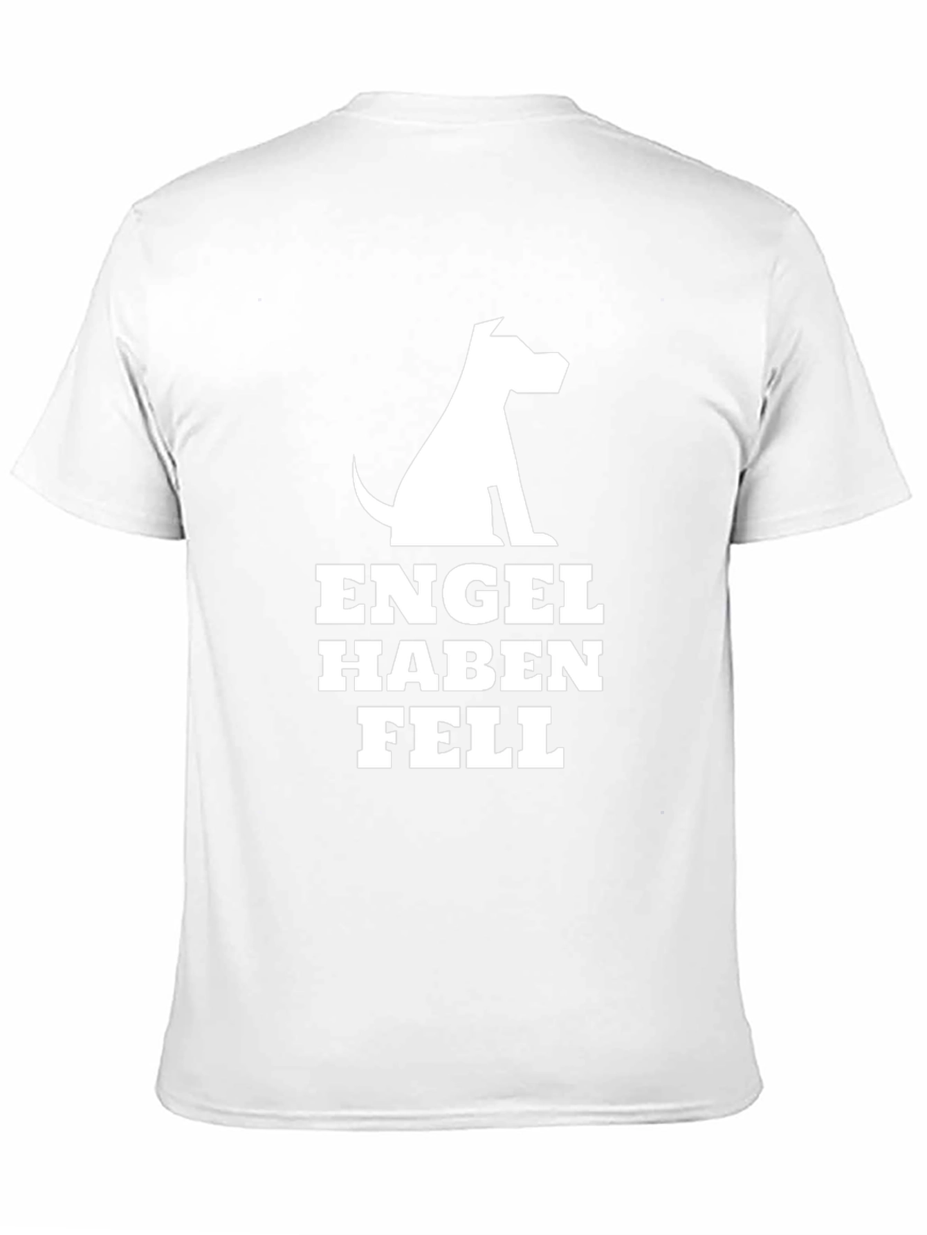 Engel Haben Fell T-Shirt Dog Lover Tee