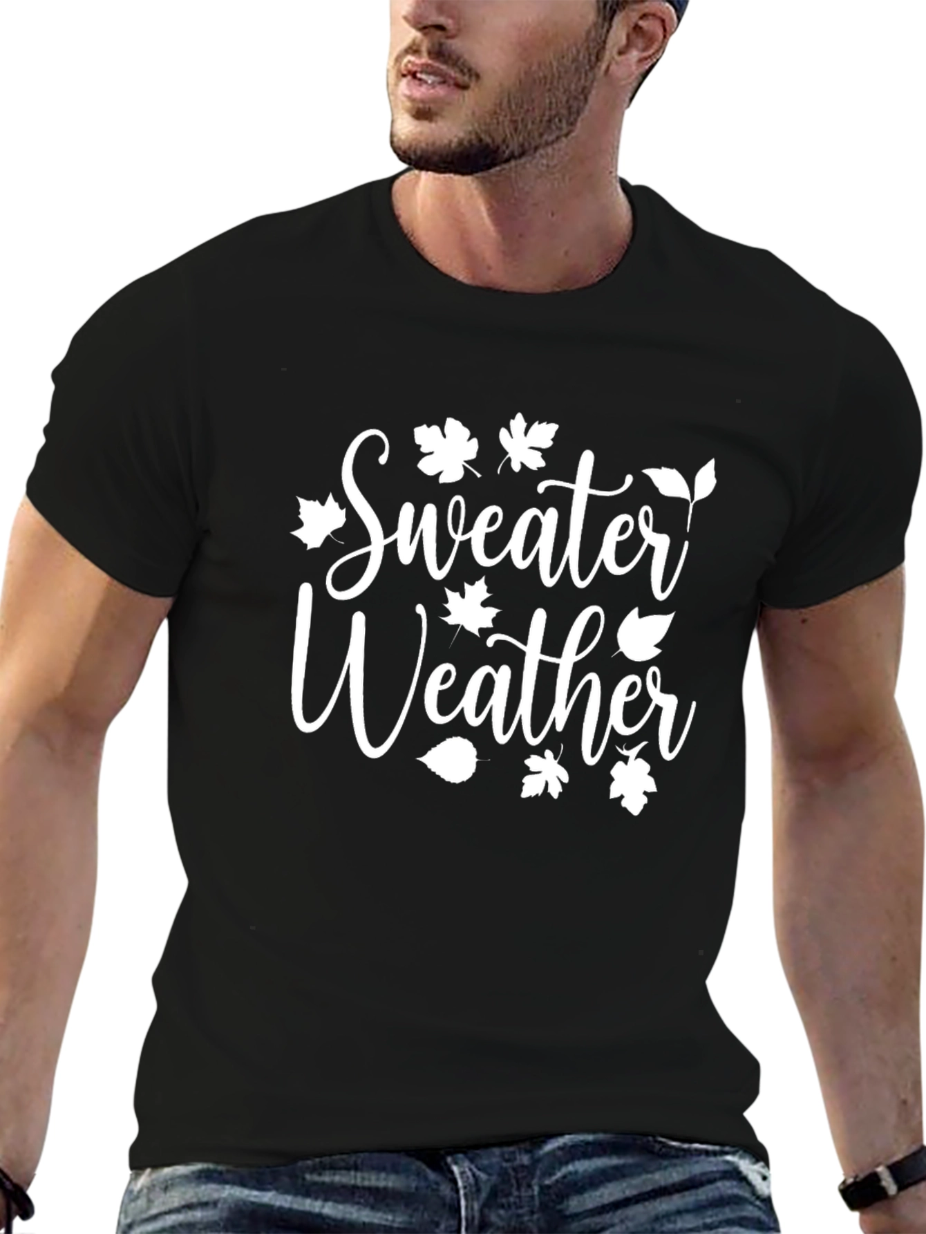 Sweater Weather Graphic Tee - Autumn Style
