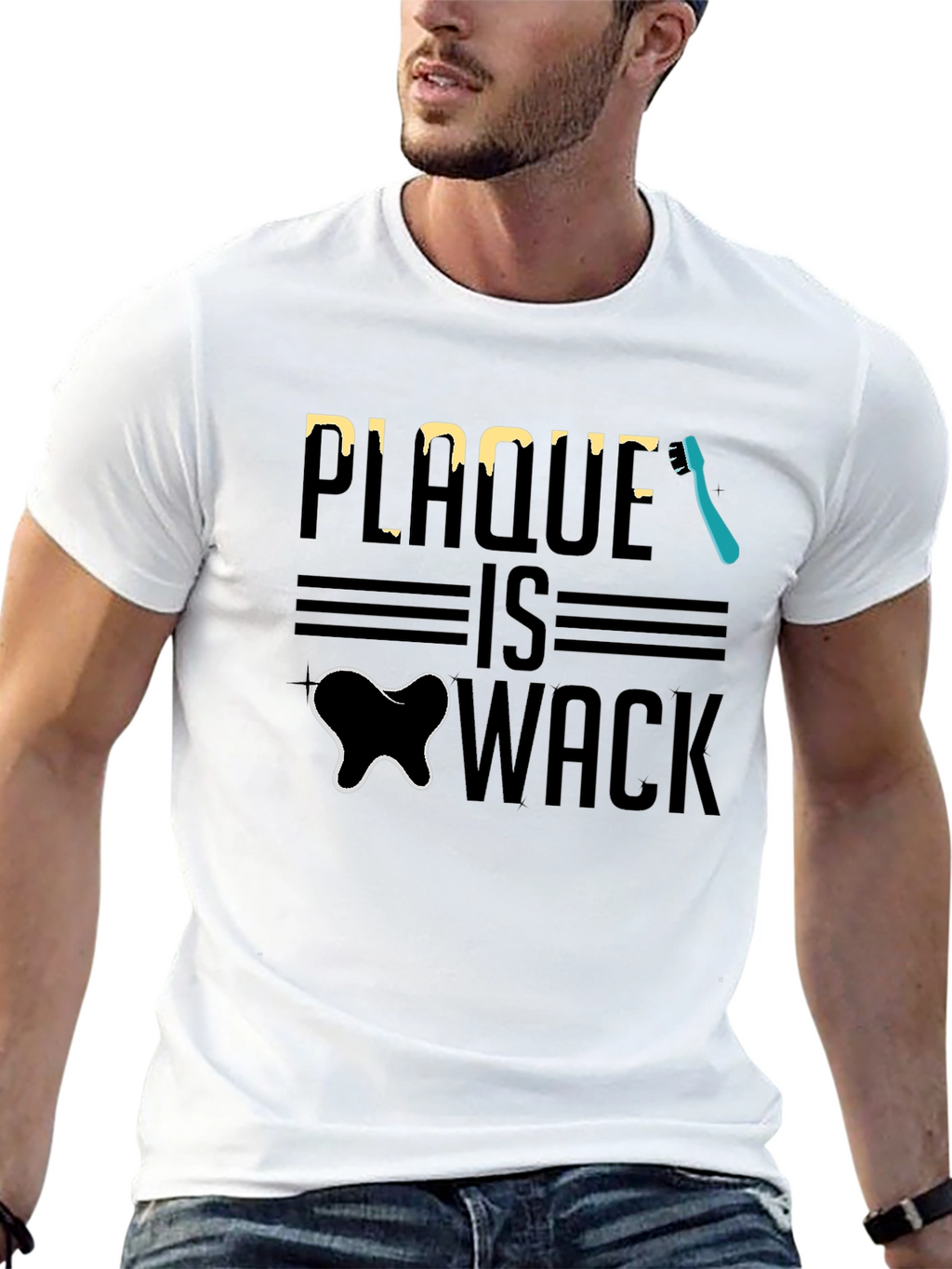 Plaque is Wack Funny Dental T-Shirt