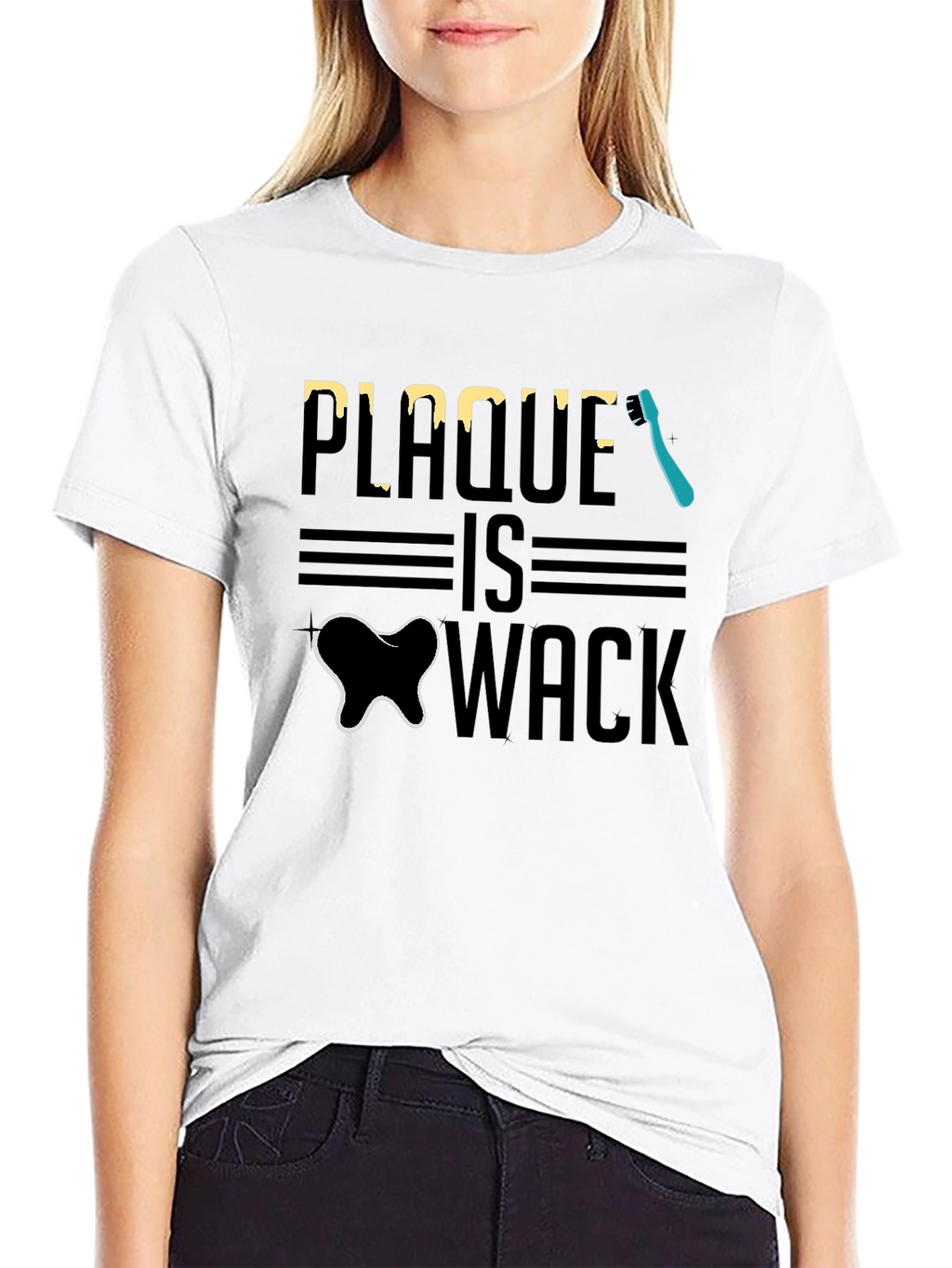 Plaque is Wack Funny Dental T-Shirt