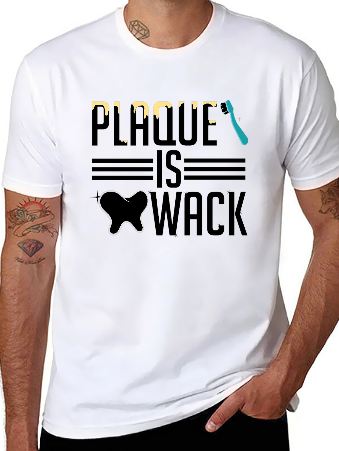 Plaque is Wack Funny Dental T-Shirt