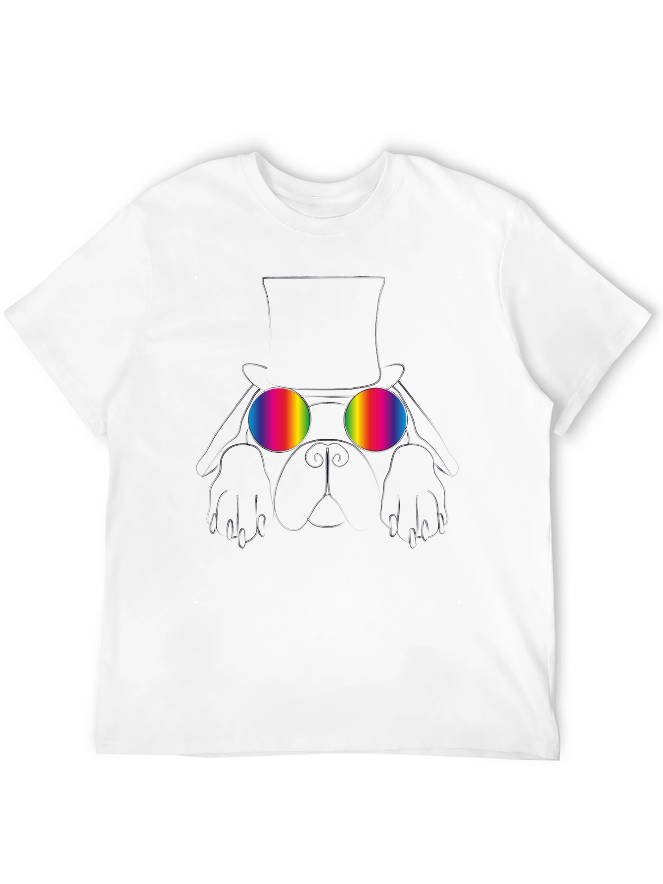 Rainbow Glasses Graphic Tee