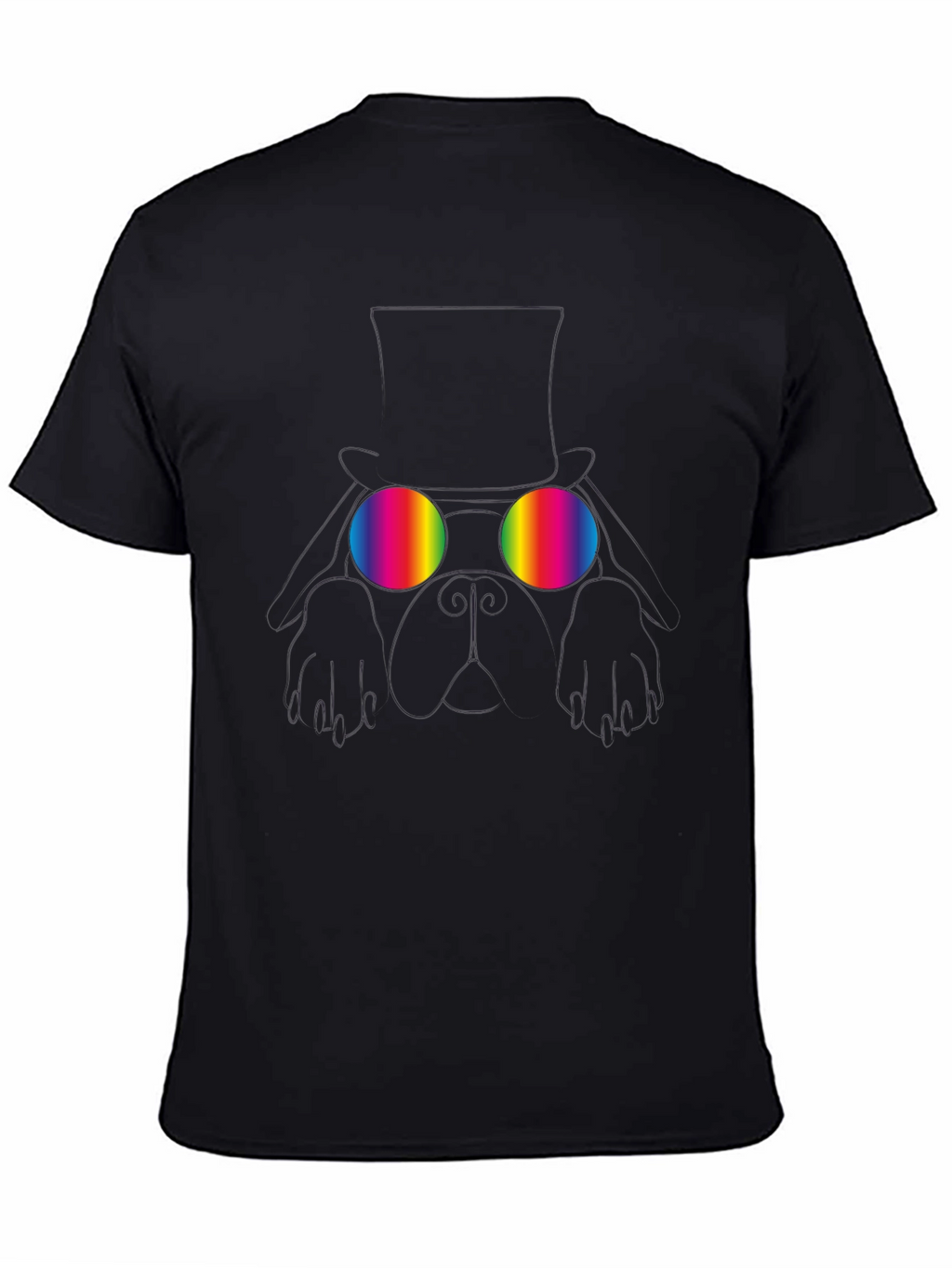 Rainbow Glasses Graphic Tee