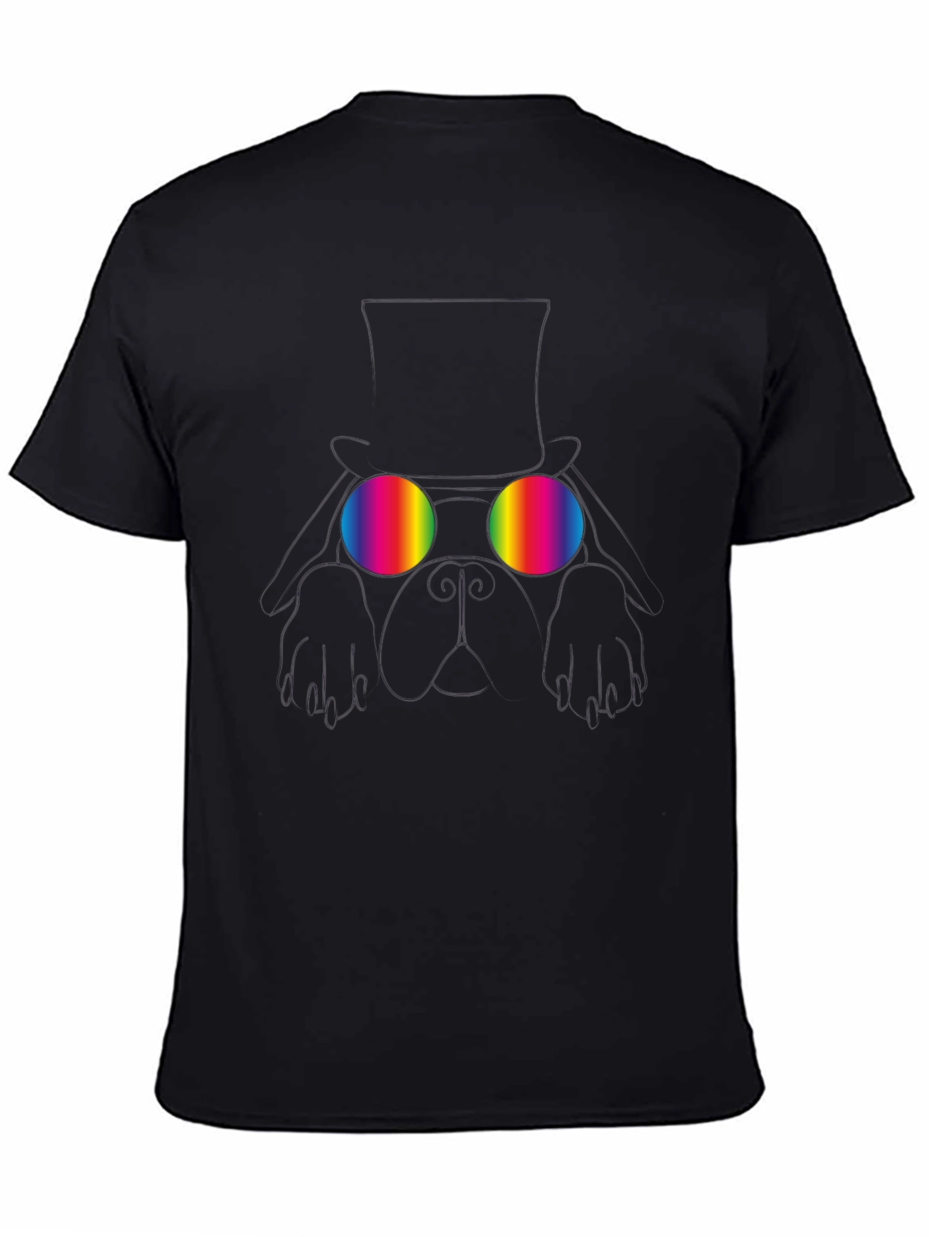 Rainbow Glasses Graphic Tee