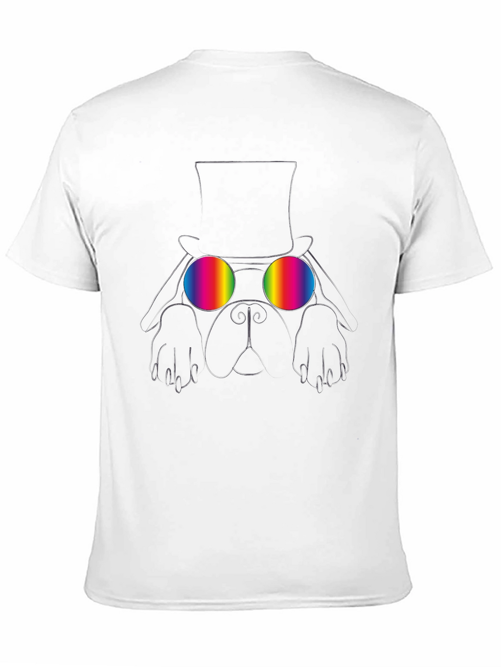 Rainbow Glasses Graphic Tee