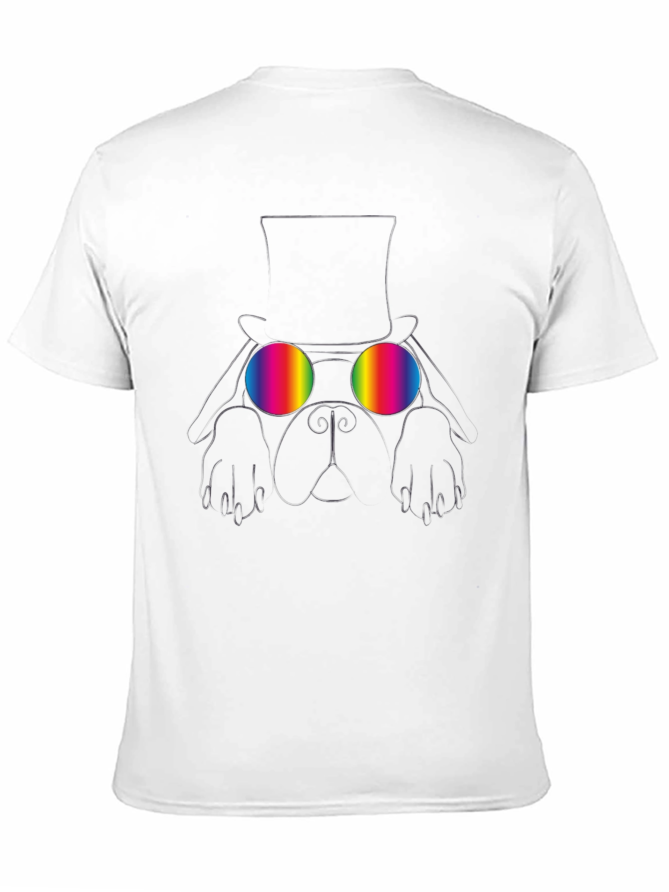 Rainbow Glasses Graphic Tee