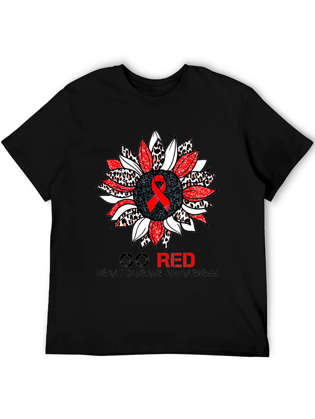Go Red Heart Disease Awareness T-Shirt