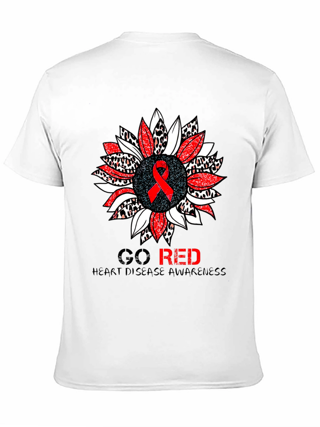 Go Red Heart Disease Awareness T-Shirt