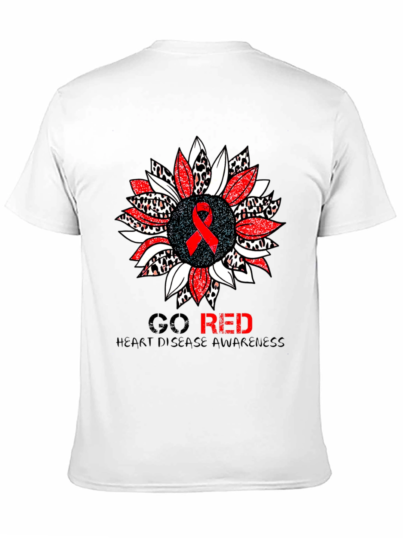 Go Red Heart Disease Awareness T-Shirt