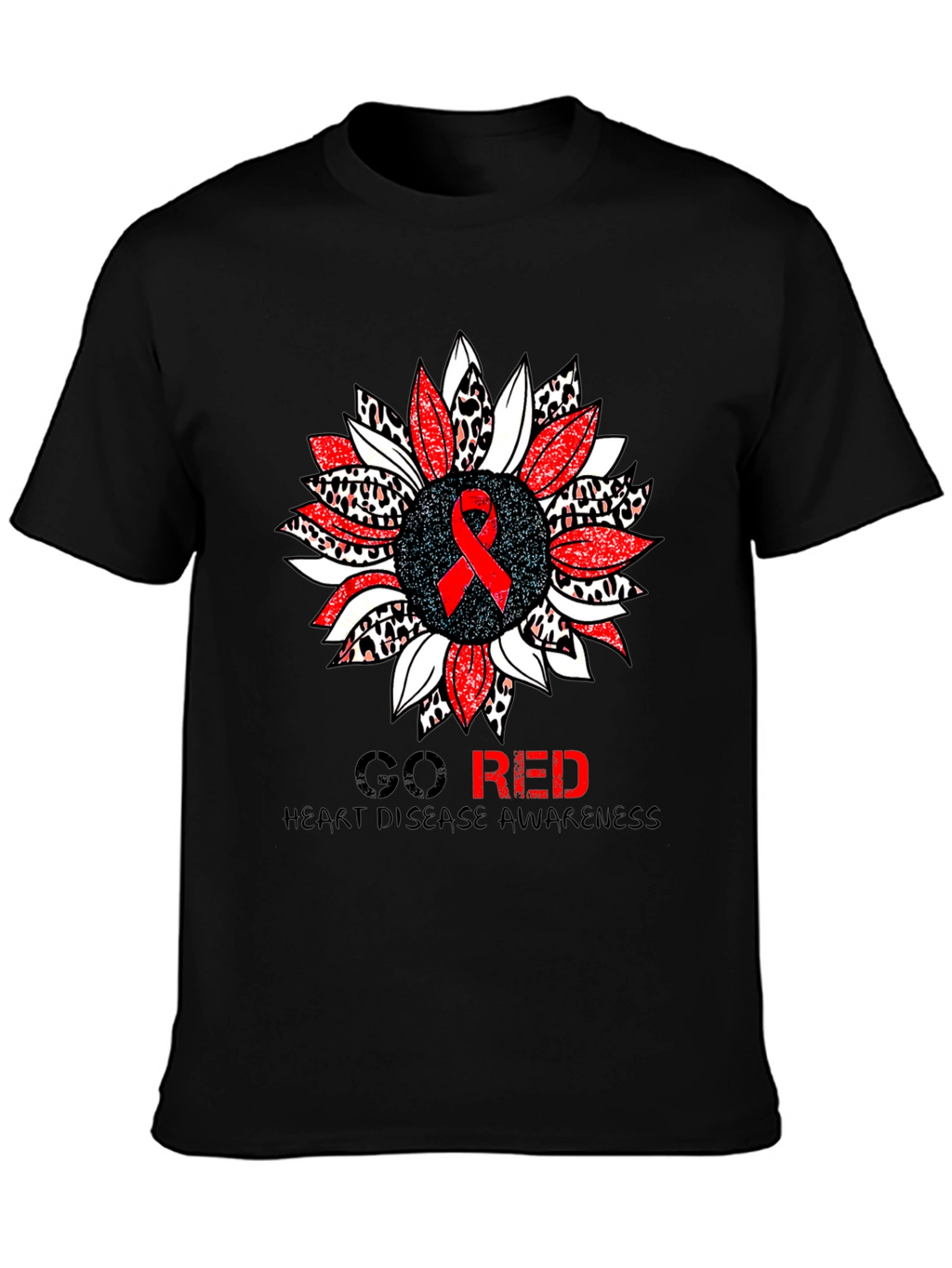 Go Red Heart Disease Awareness T-Shirt