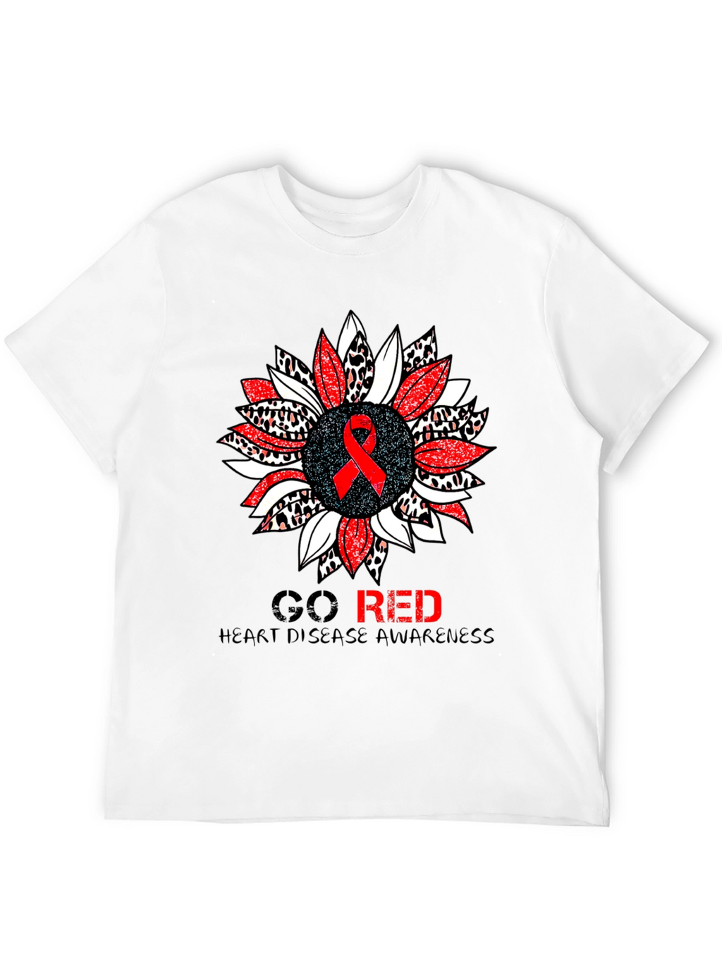 Go Red Heart Disease Awareness T-Shirt