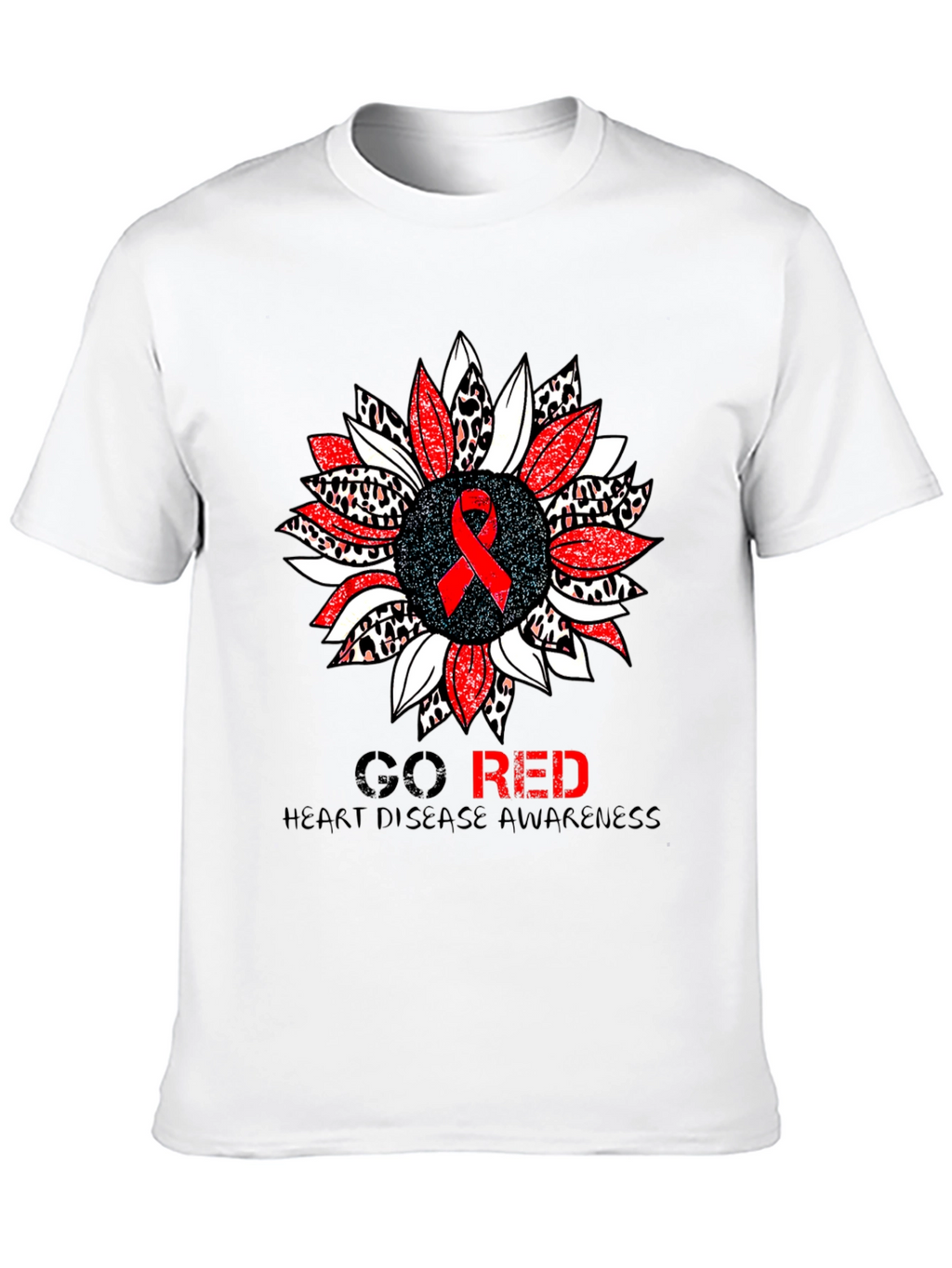 Go Red Heart Disease Awareness T-Shirt