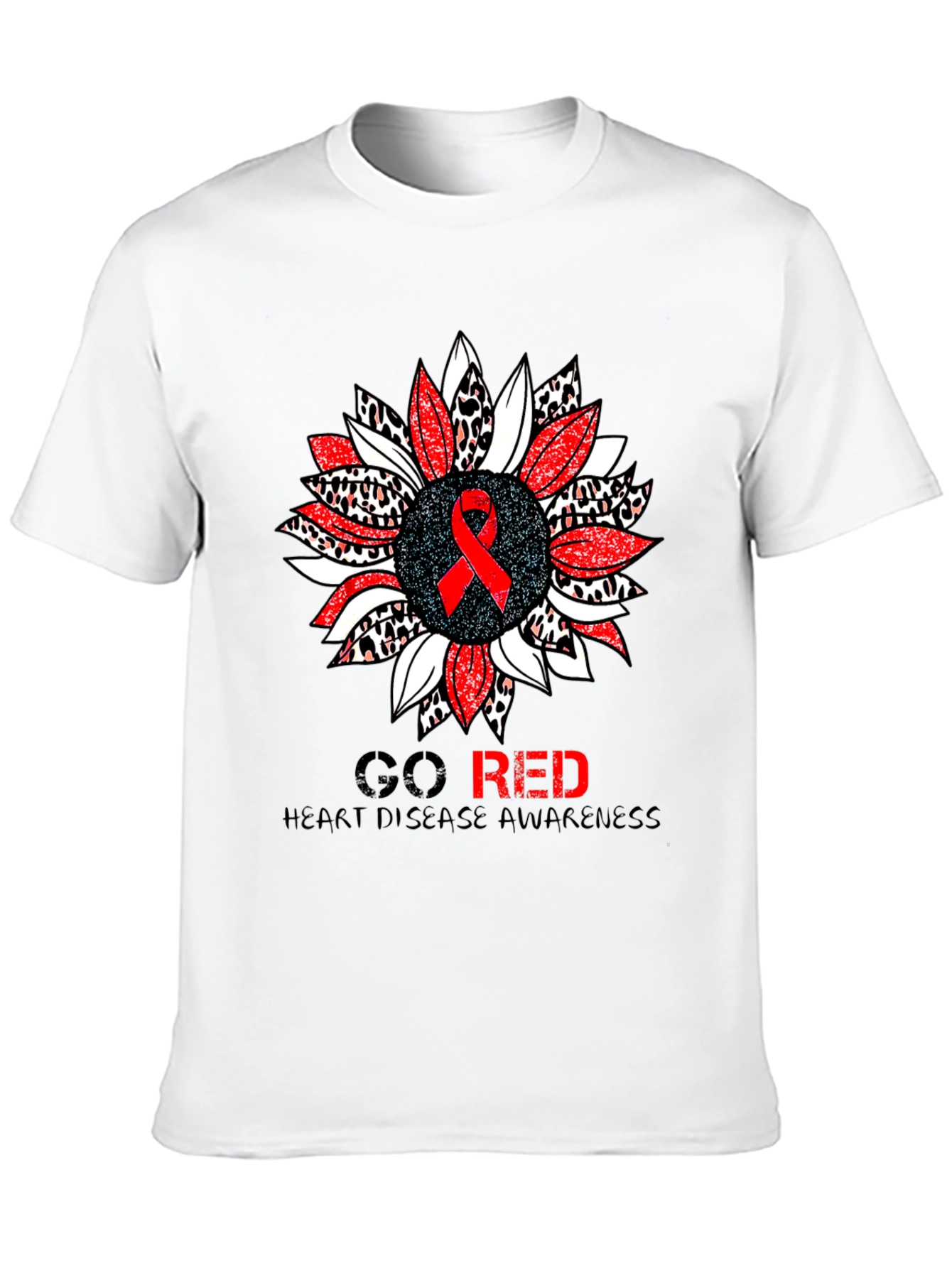 Go Red Heart Disease Awareness T-Shirt