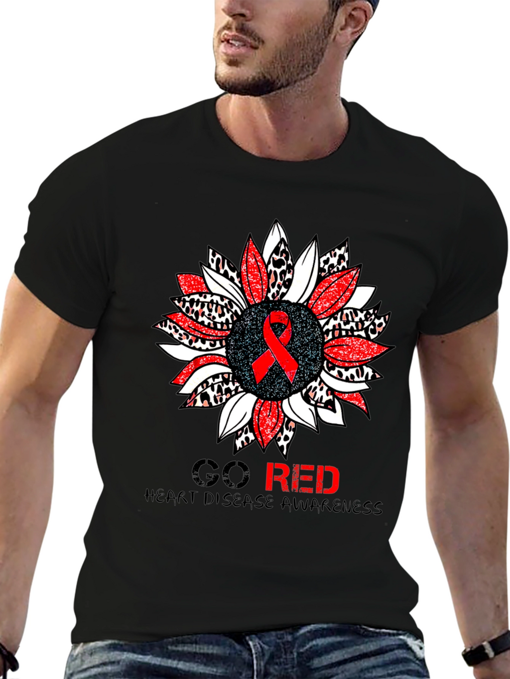 Go Red Heart Disease Awareness T-Shirt
