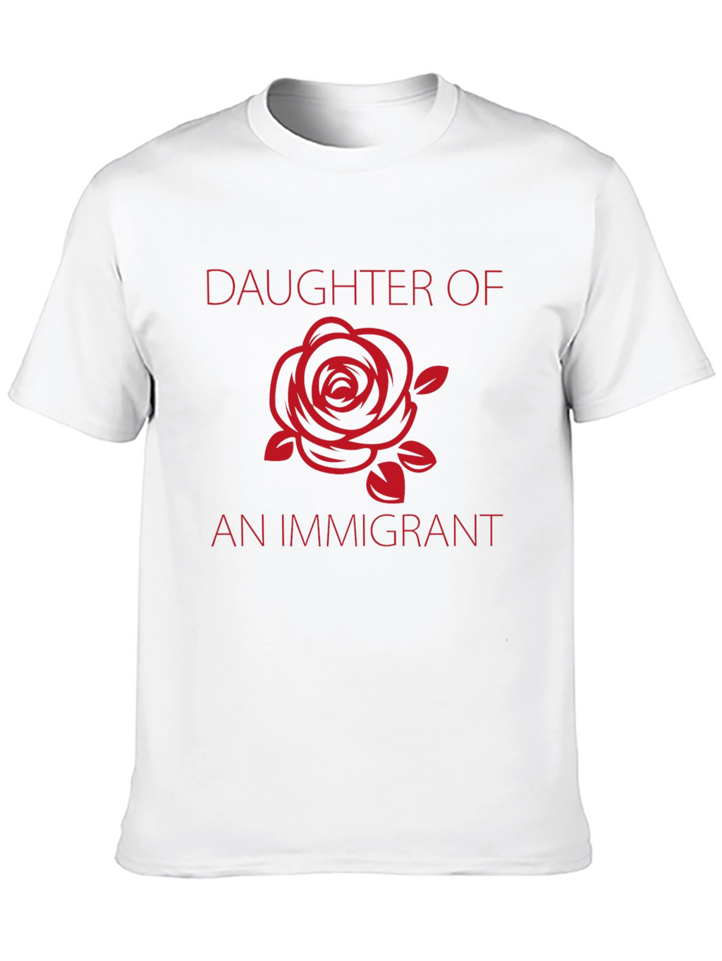 Daughter Of Immigrant Black Graphic Tee