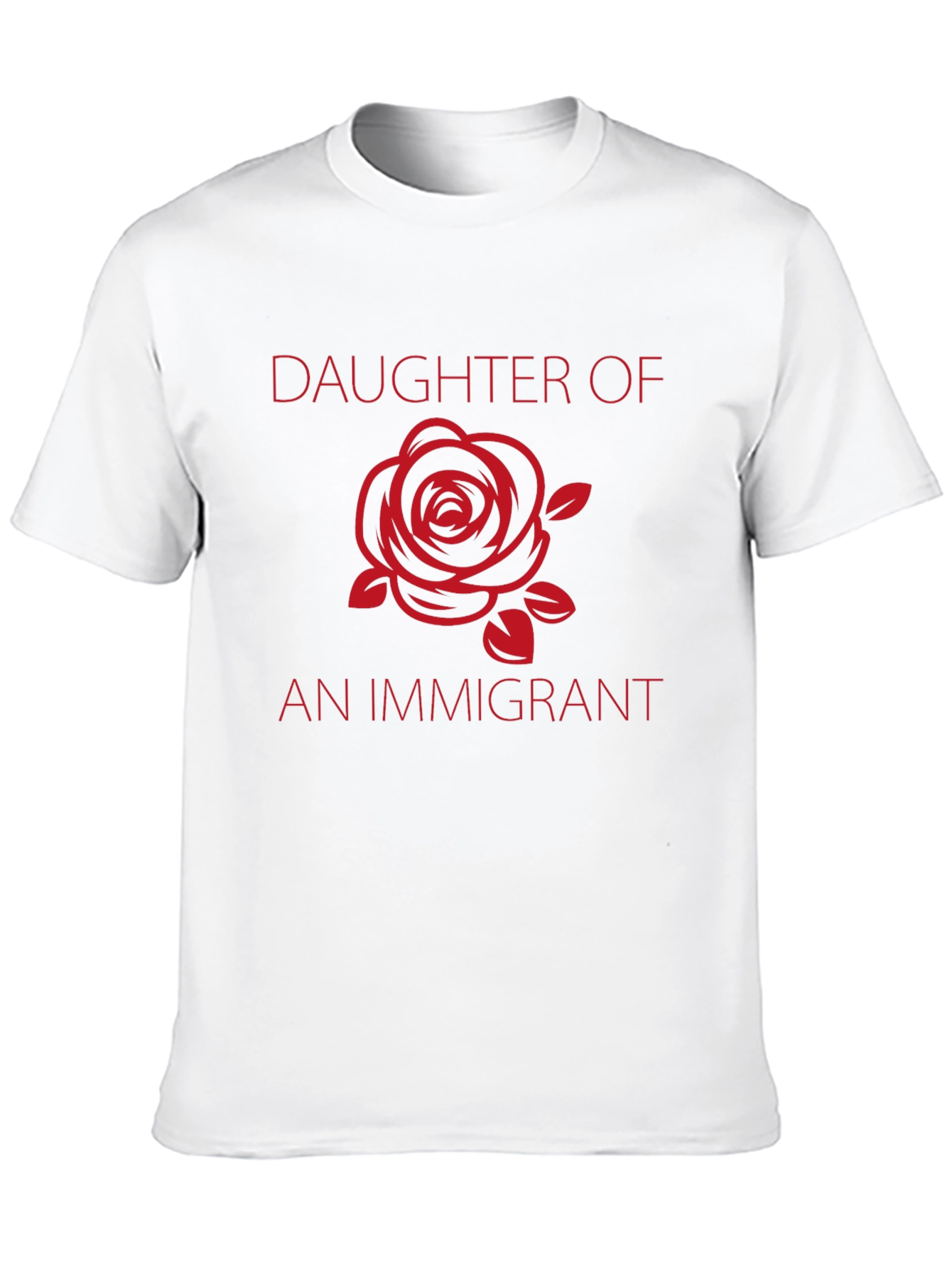 Daughter Of Immigrant Black Graphic Tee
