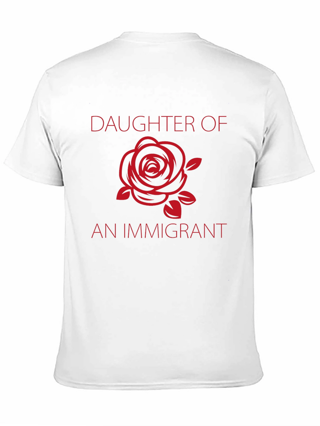 Daughter Of Immigrant Black Graphic Tee