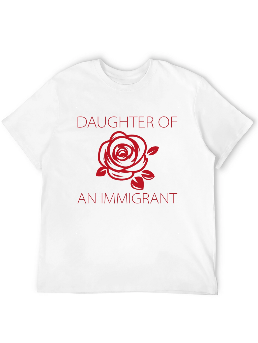 Daughter Of Immigrant Black Graphic Tee