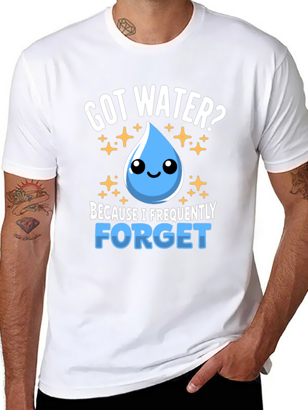 Got Water? Funny Hydration Reminder T-Shirt