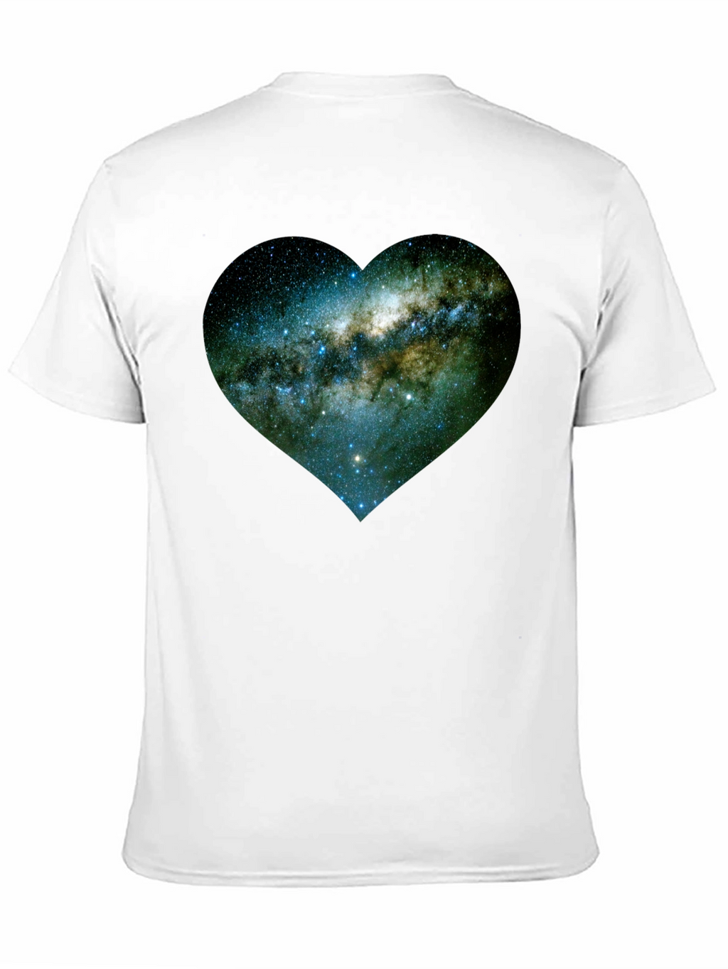 Galaxy Heart Tee - Black Unisex T-Shirt