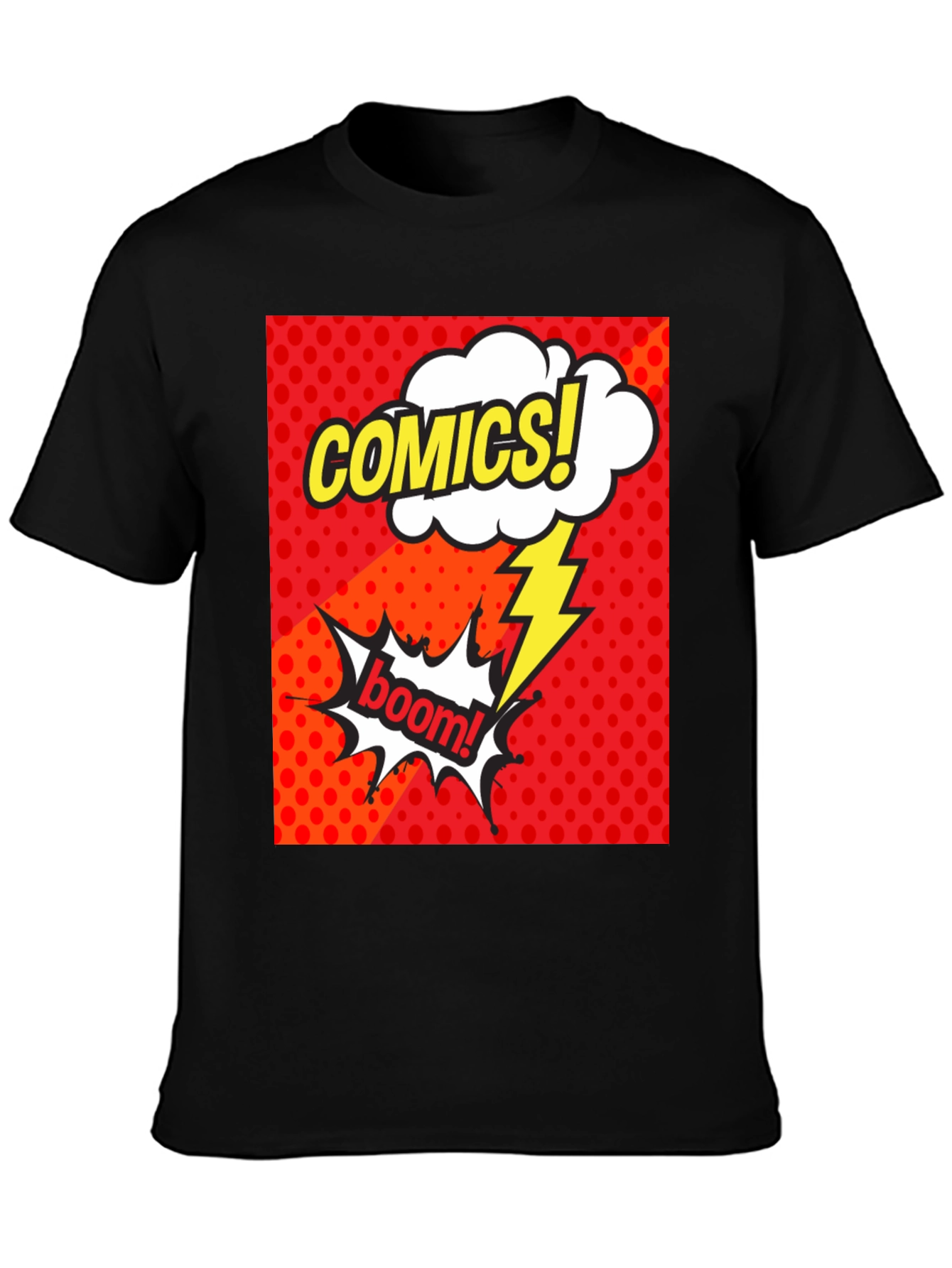 Comics Boom Graphic T-Shirt
