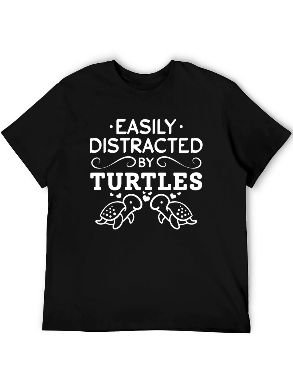 Easily Distracted By Turtles Graphic T-Shirt