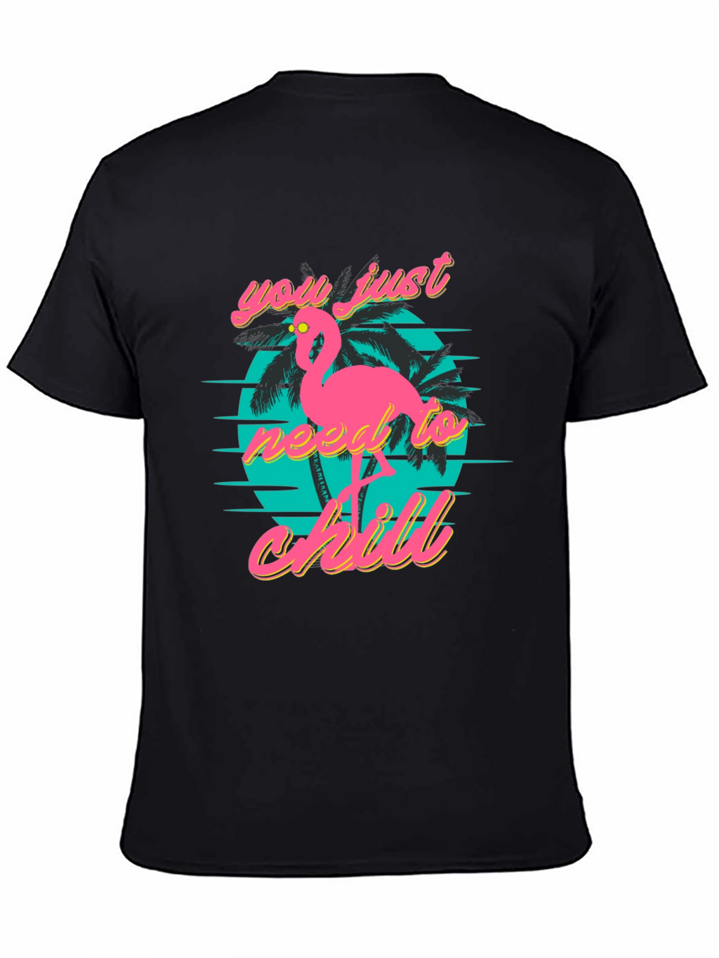 Chill Flamingo T-Shirt: Retro Style
