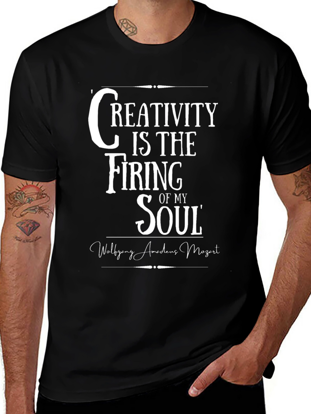 Creativity is the Firing of My Soul T-Shirt