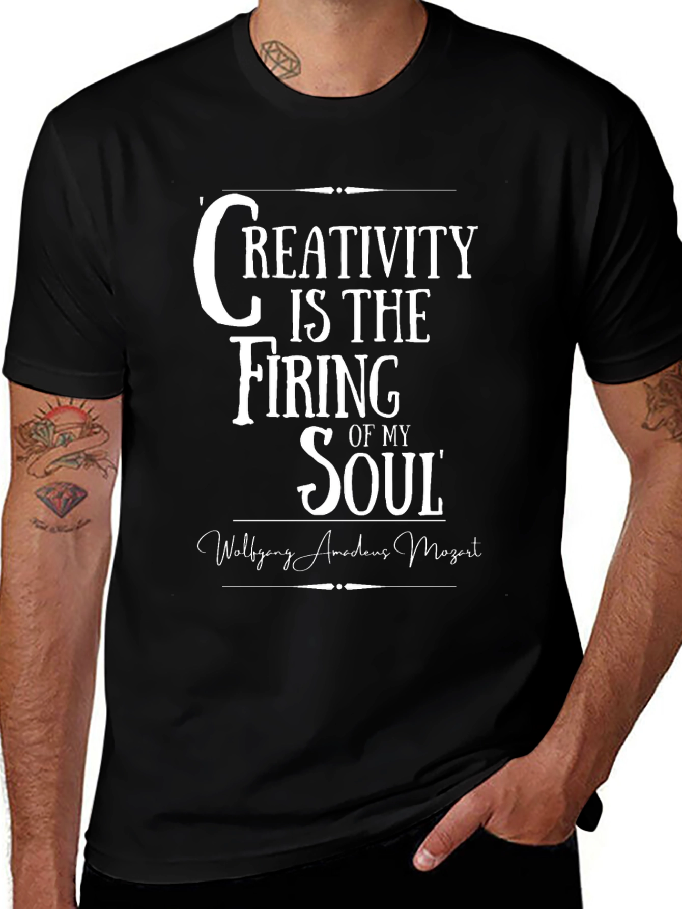 Creativity is the Firing of My Soul T-Shirt