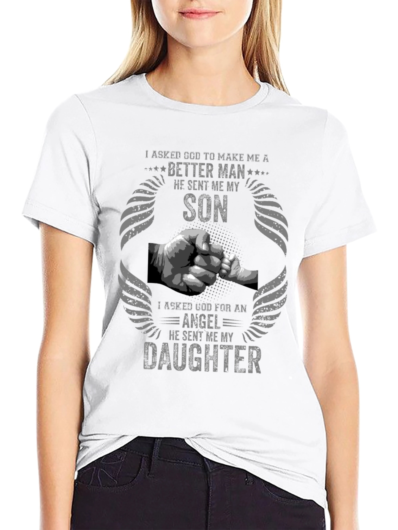 Better Man Son Daughter Graphic Tee