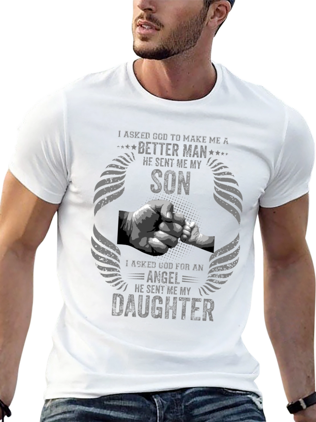 Better Man Son Daughter Graphic Tee
