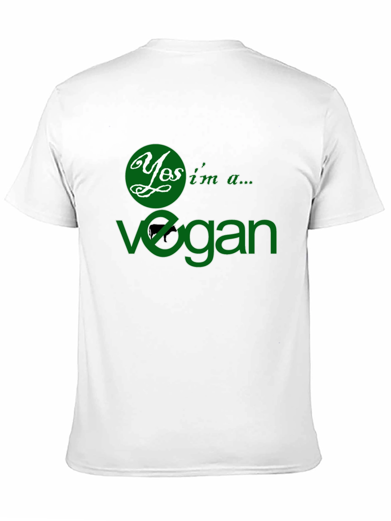 Yes Im A Vegan T-Shirt