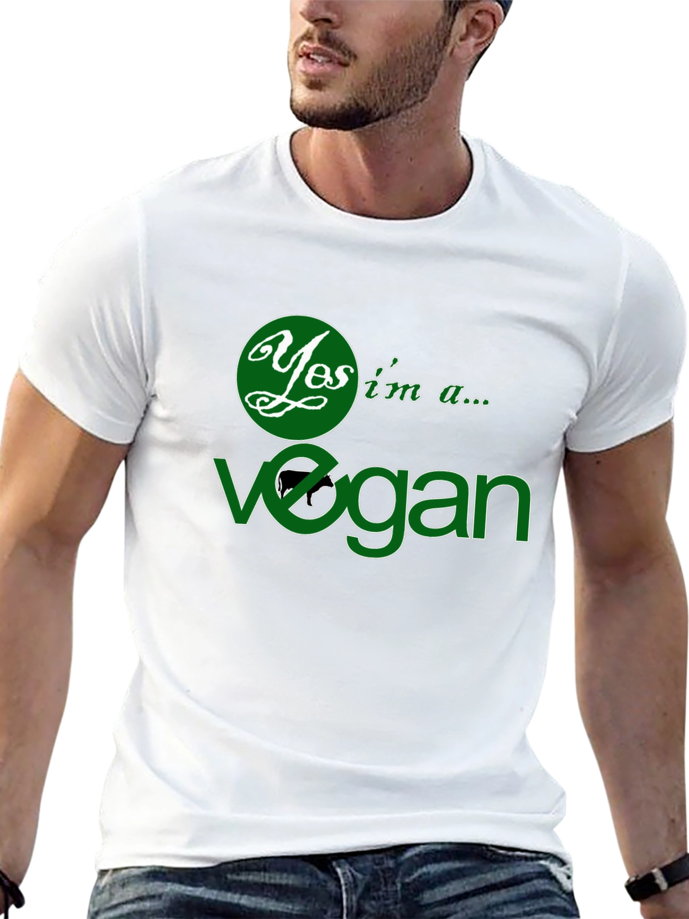 Yes Im A Vegan T-Shirt