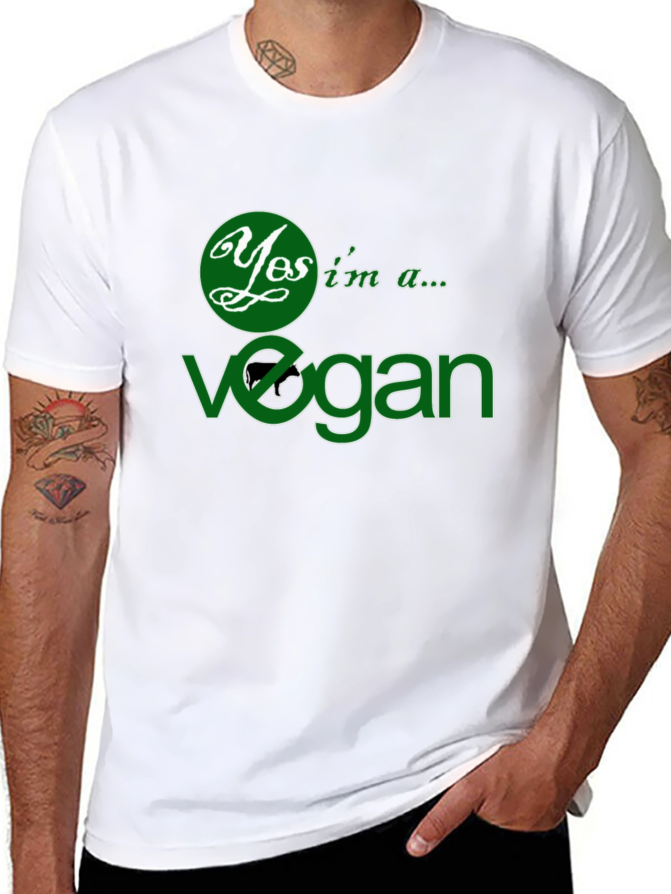Yes Im A Vegan T-Shirt