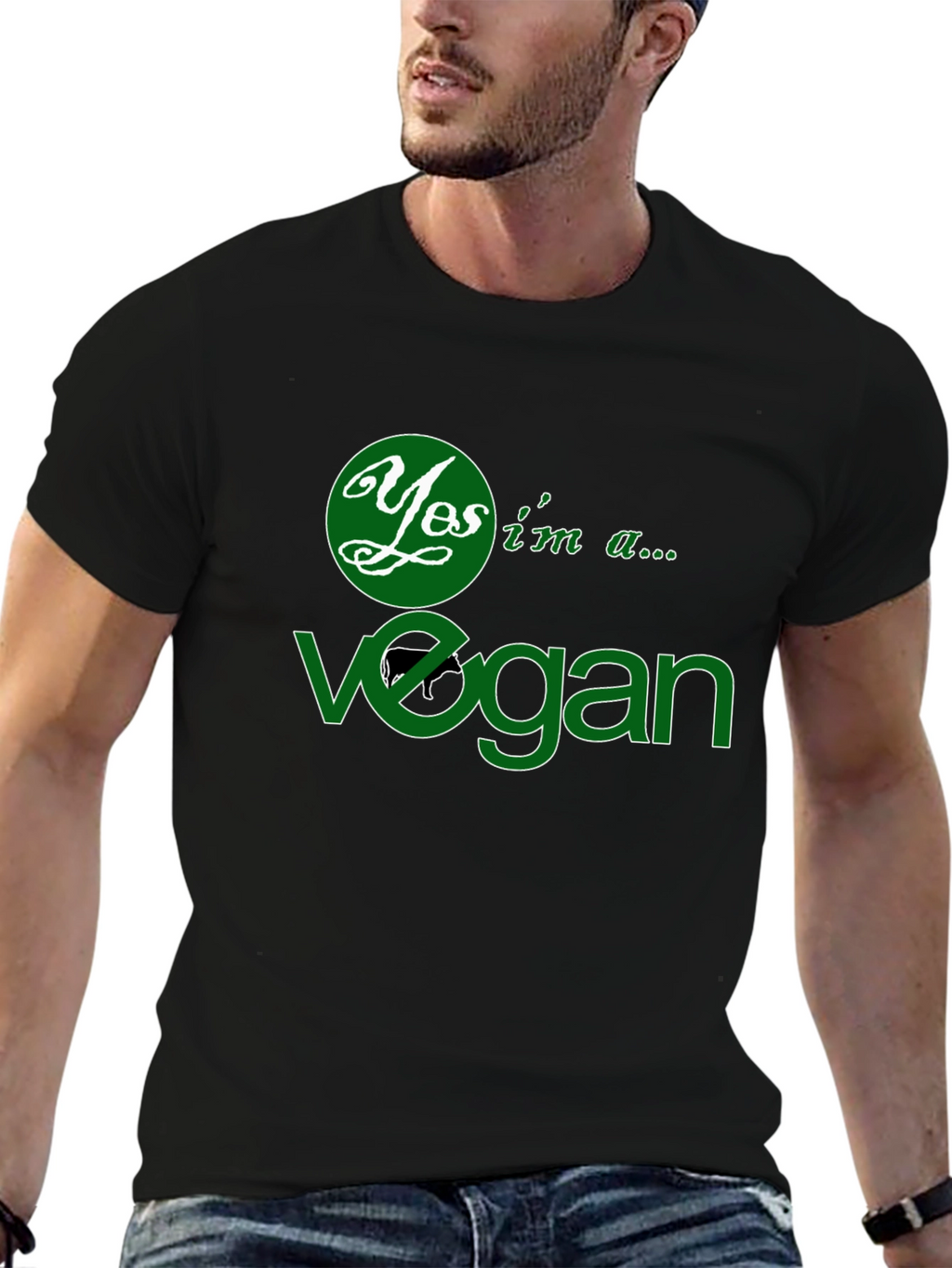 Yes Im A Vegan T-Shirt