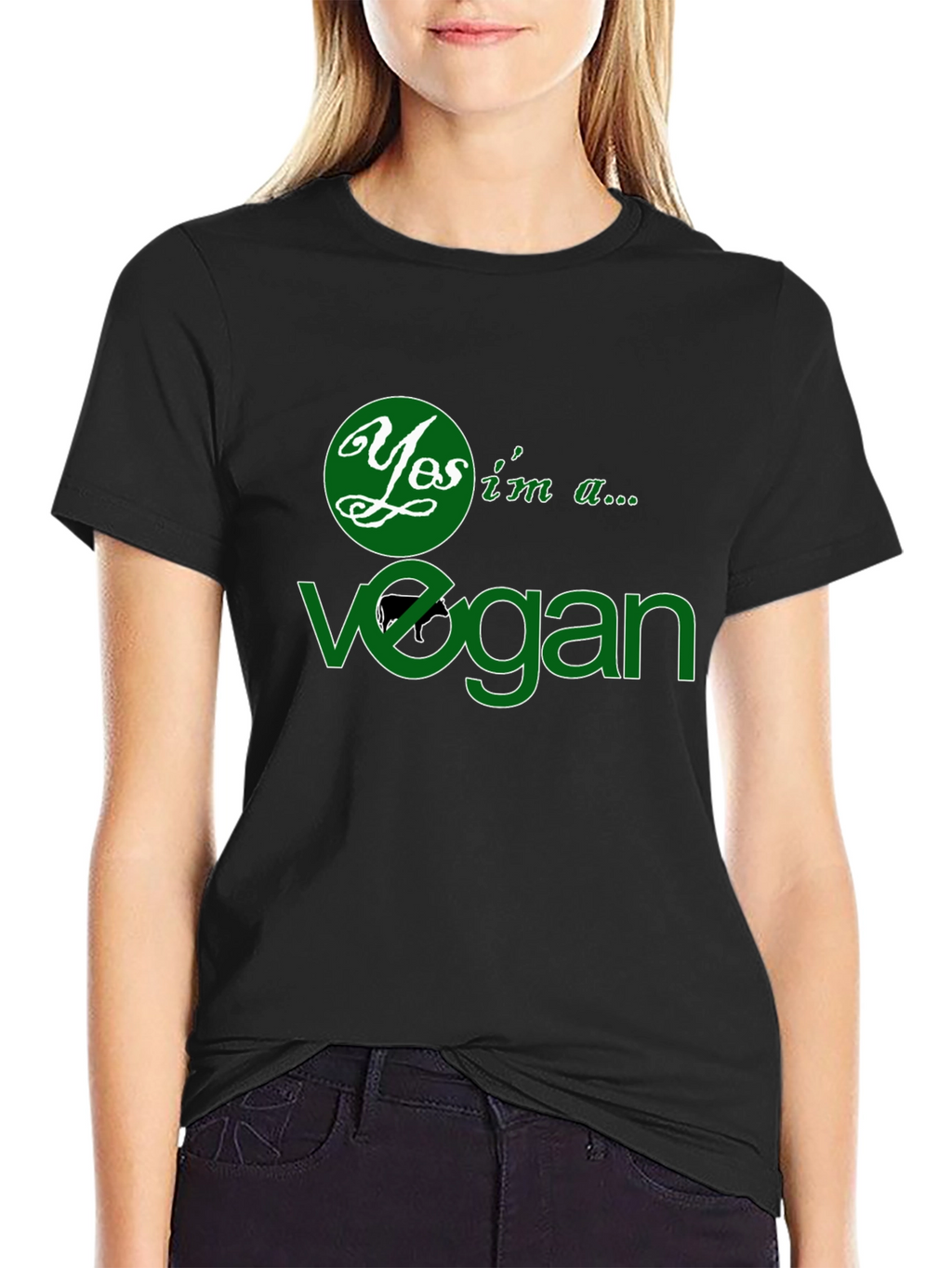 Yes Im A Vegan T-Shirt