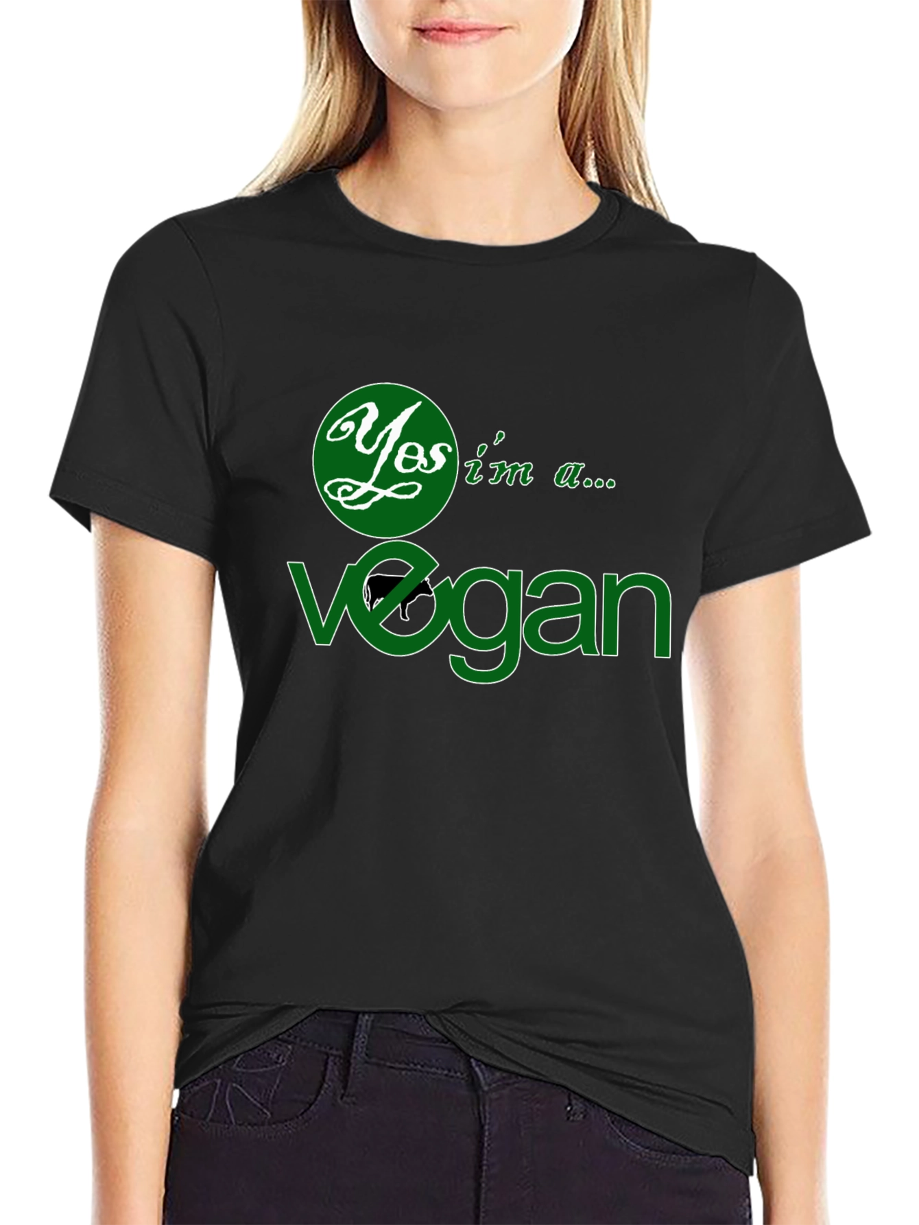 Yes Im A Vegan T-Shirt