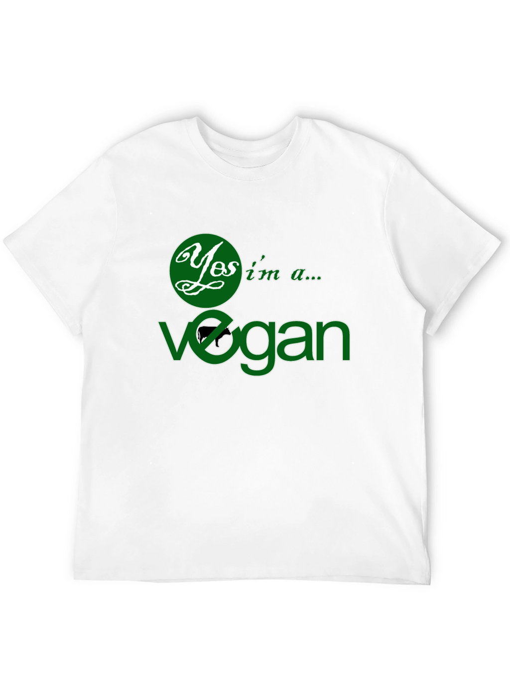 Yes Im A Vegan T-Shirt