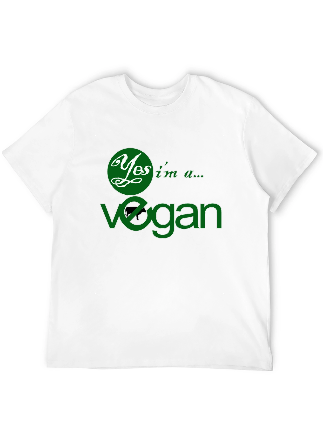 Yes Im A Vegan T-Shirt
